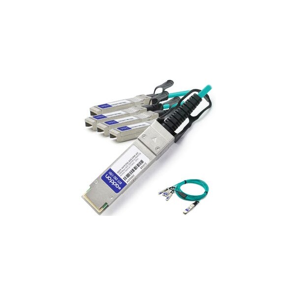 Add-On Addon Cisco Compatible Taa Compliant 100Gbase-Aoc Qsfp28 To 4Xsfp28 QSFP-4SFP25G-AOC10M-AO - main